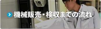 機械販売・検収までの流れ